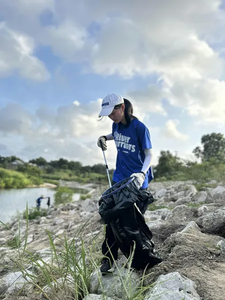 National Public Lands Day on Alazan Creek