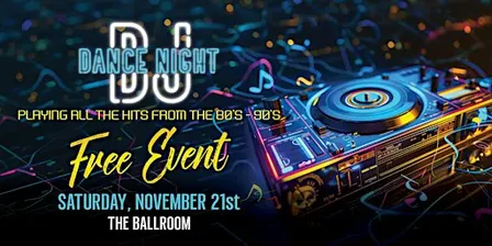 80's and 90's DJ Dance Night!