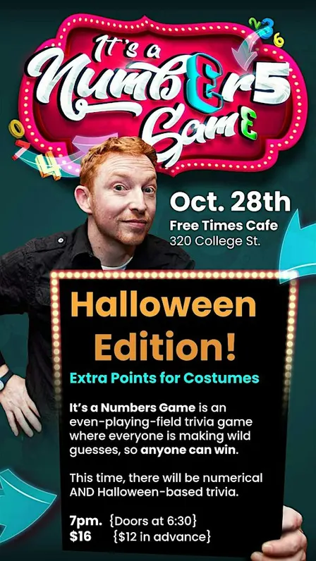It's a Numbers Game : Halloween Edition