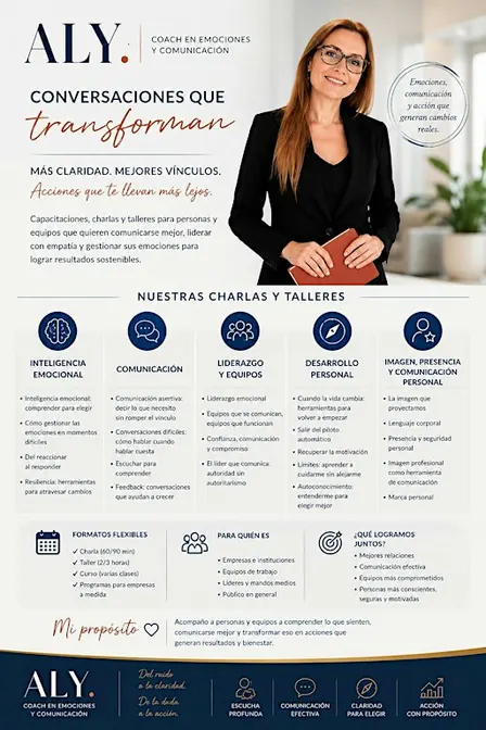 MAneja tus emociones y lográ tus objetivos