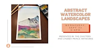 Abstract Watercolor Landscapes