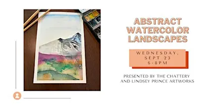 Abstract Watercolor Landscapes
