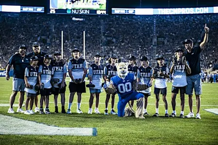 Halftime On-Field Photo Experience (Notre Dame)