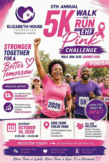 5th Annual 5K Walk/Run for Pink Challenge