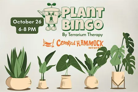 Plant Bingo at Crooked Hammock Brewery