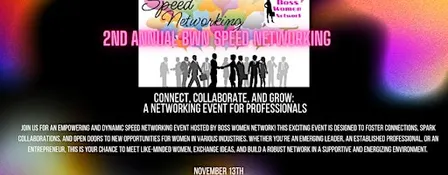 2nd Annual BWN Speed Mentoring