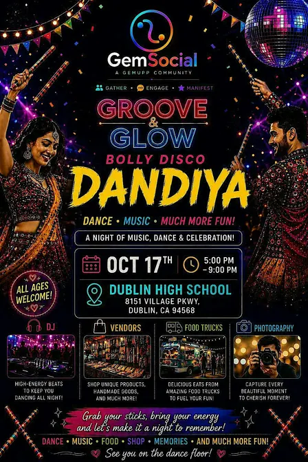 Groove & Glow Bolly Disco Dandiya