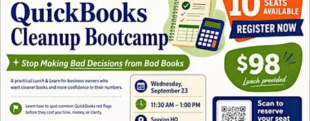 QuickBooks Cleanup Bootcamp: Stop Making Bad Decisions from Bad Books
