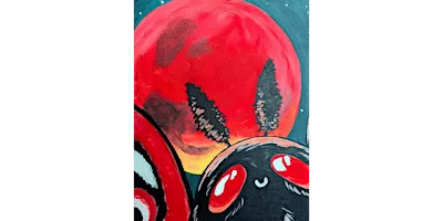 Mothman Moonrise - Paint and Sip in Orange County | Classpop!™