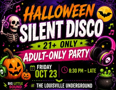 Halloween Silent Disco -21+ Party!