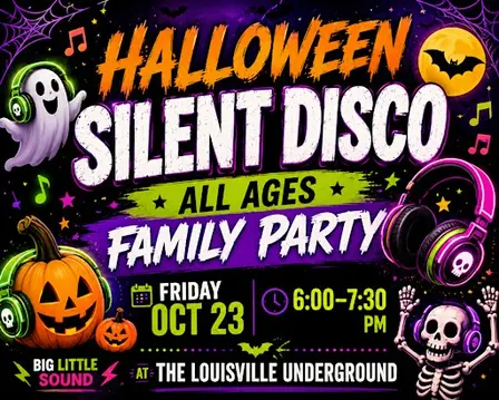Halloween Silent Disco - All Ages Family Party!