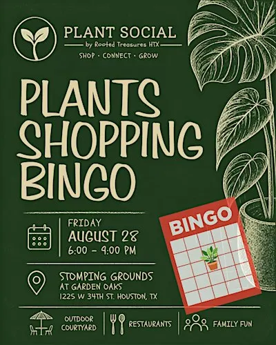 Plant Social: Market & Bingo @ Stomping Grounds