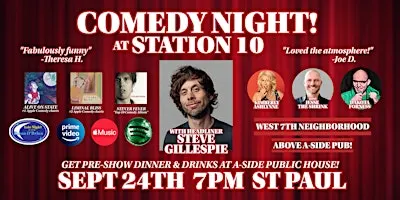 Comedy Night! At Station 10 (West 7th neighborhood, St Paul)