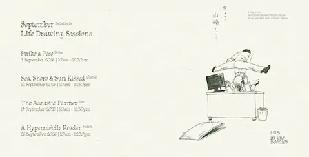 September Life Drawing Sessions — Day 3: The Acoustic Farmer