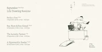 September Life Drawing Sessions — Day 3: The Acoustic Farmer