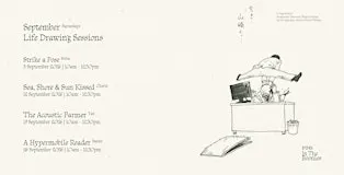 September Life Drawing Sessions — Day 4: A Hypermobile Reader