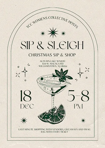 Sip & Sleigh at Autumn Lake Winery