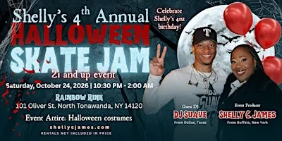 Shelly's 4th Annual Halloween Skate Jam