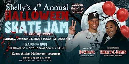 Shelly's 4th Annual Halloween Skate Jam