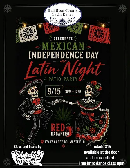 Patio Party Latin Night Mexican Independence Day Celebration