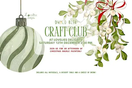 Craft Club - Christmas Bauble Painting