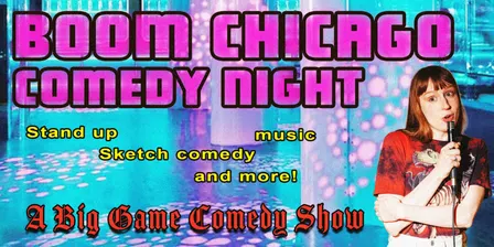 Late Night Comedy at Boom Chicago (in English)