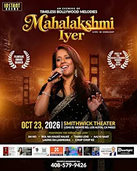 Cancelled Mahalakshmi Iyer Live in Concert – Timeless Bollywood Melodies