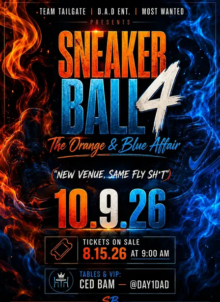 VSU Sneakerball 4 | Orange & Blue Affair