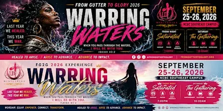 FROM GUTTER TO GLORY 2026 - WARRING WATERS