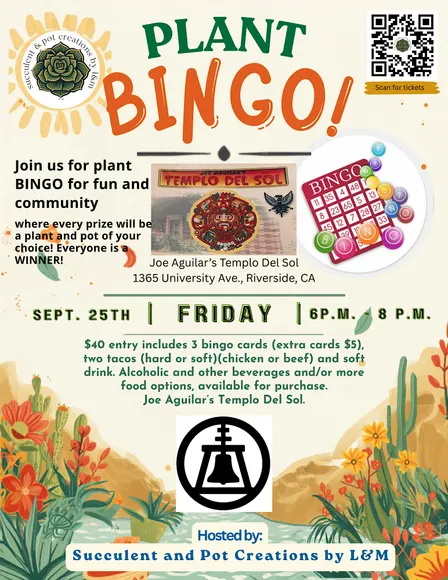 Plant Bingo with Succulent and Pot Creations by L&M