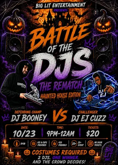 Battle of the DJs Haunted House Edition