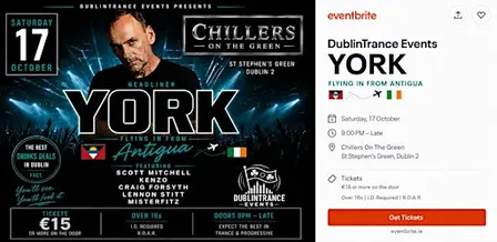 DublinTranceEvents Presents York