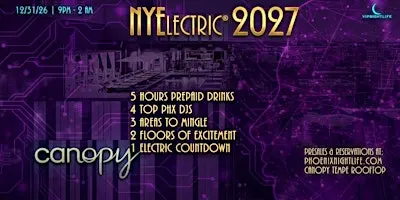 Phoenix VIP New Years Eve Party | NYElectric 2027 Countdown