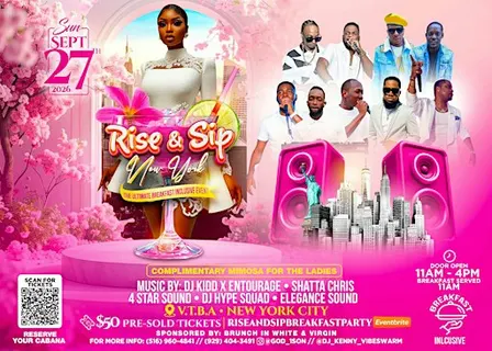 RISE & SIP BREAKFAST BRUNCH