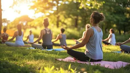 Peaceful Poses in the Park
