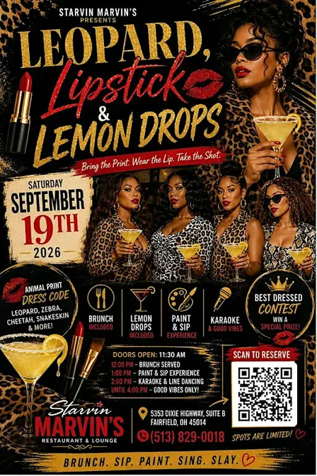 LEOPARD, LIPSTICK & LEMON DROPS