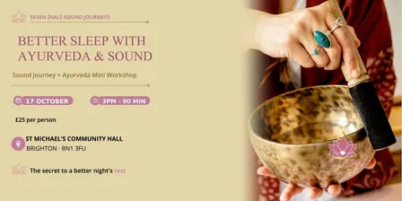 Seven Dials Soundjourneys: Better Sleep