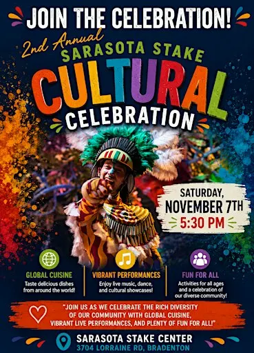 2nd Annual Sarasota Stake Cultural Celebration | 2da Celebración Cultural Anual de la Estaca Sarasota