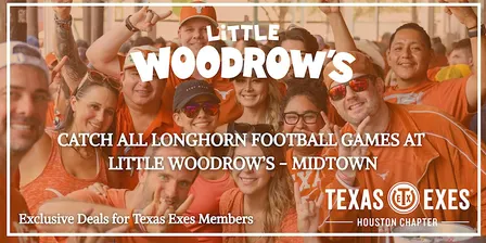 Texas vs. Tennessee Watch Party - Little Woodrows Midtown