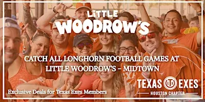 Texas vs. Tennessee Watch Party - Little Woodrows Midtown