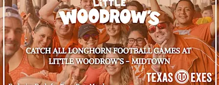 UTSA vs. Texas Watch Party - Little Woodrows Midtown