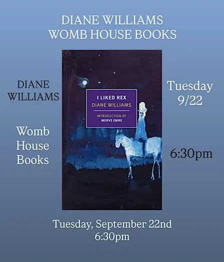 Diane Williams at Womb House Books