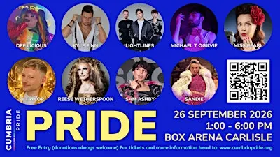 Cumbria Pride present Carlisle Pride 2026