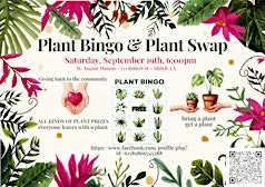Plant Bingo & Plant Swap