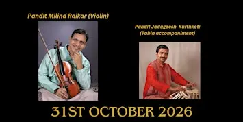 Violin by Pandit Milind Raikar