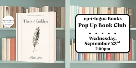 Pop-Up Book Club at ep•i•logue Books