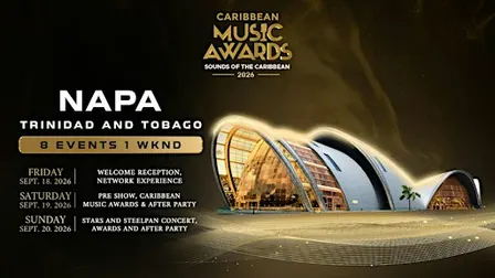 2026 Caribbean Music Awards Elite WKND Experience, Trinidad & Tobago, POS