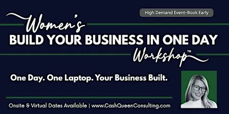Women's Build your Business in 1 Day Workshop