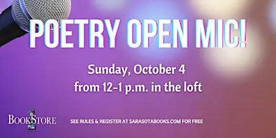 Poetry Open Mic!