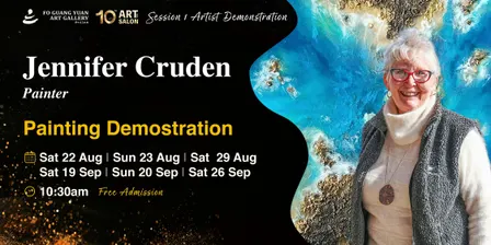 2026  Art Salon l Painting Demonstration by Jennifer Cruden